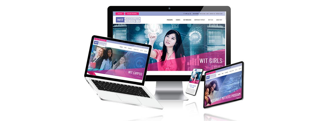 new website launch for Women in Technology